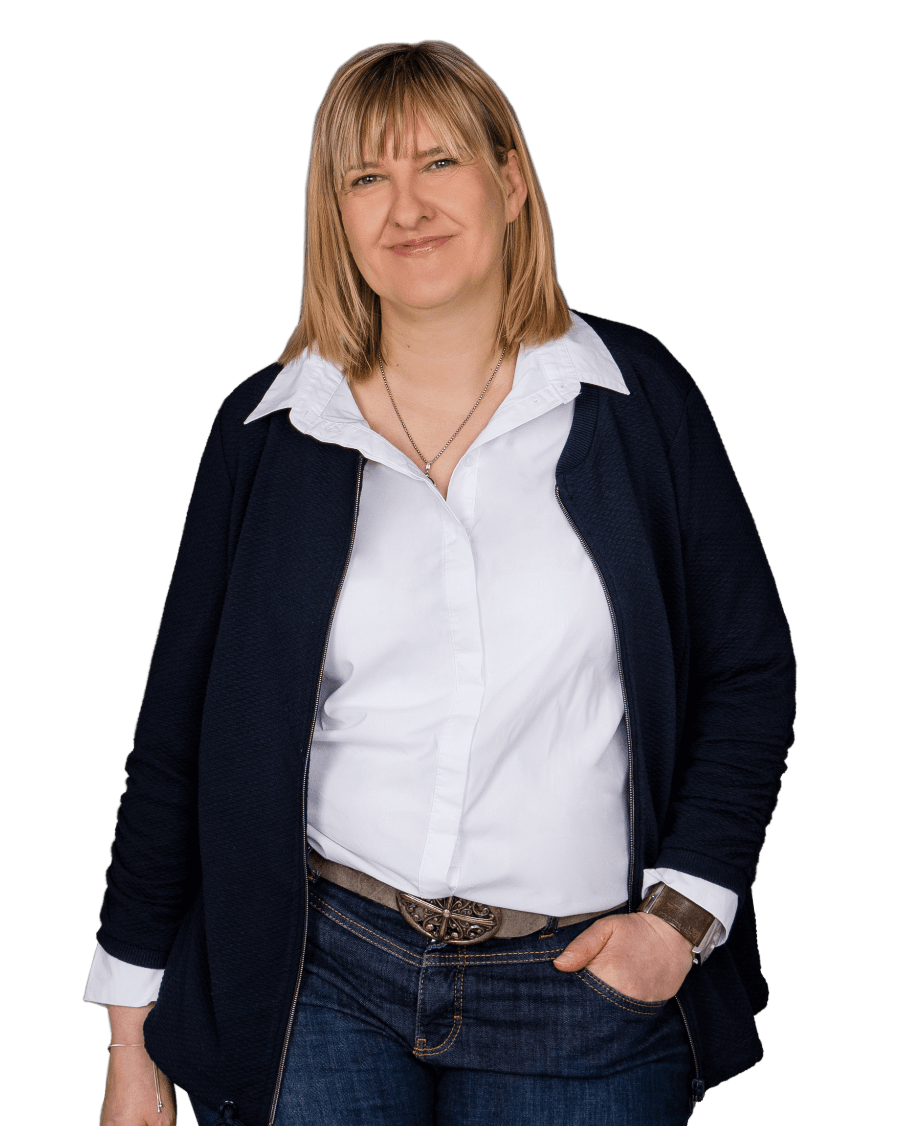 Freigestelltes Portrait von Anke Lenger