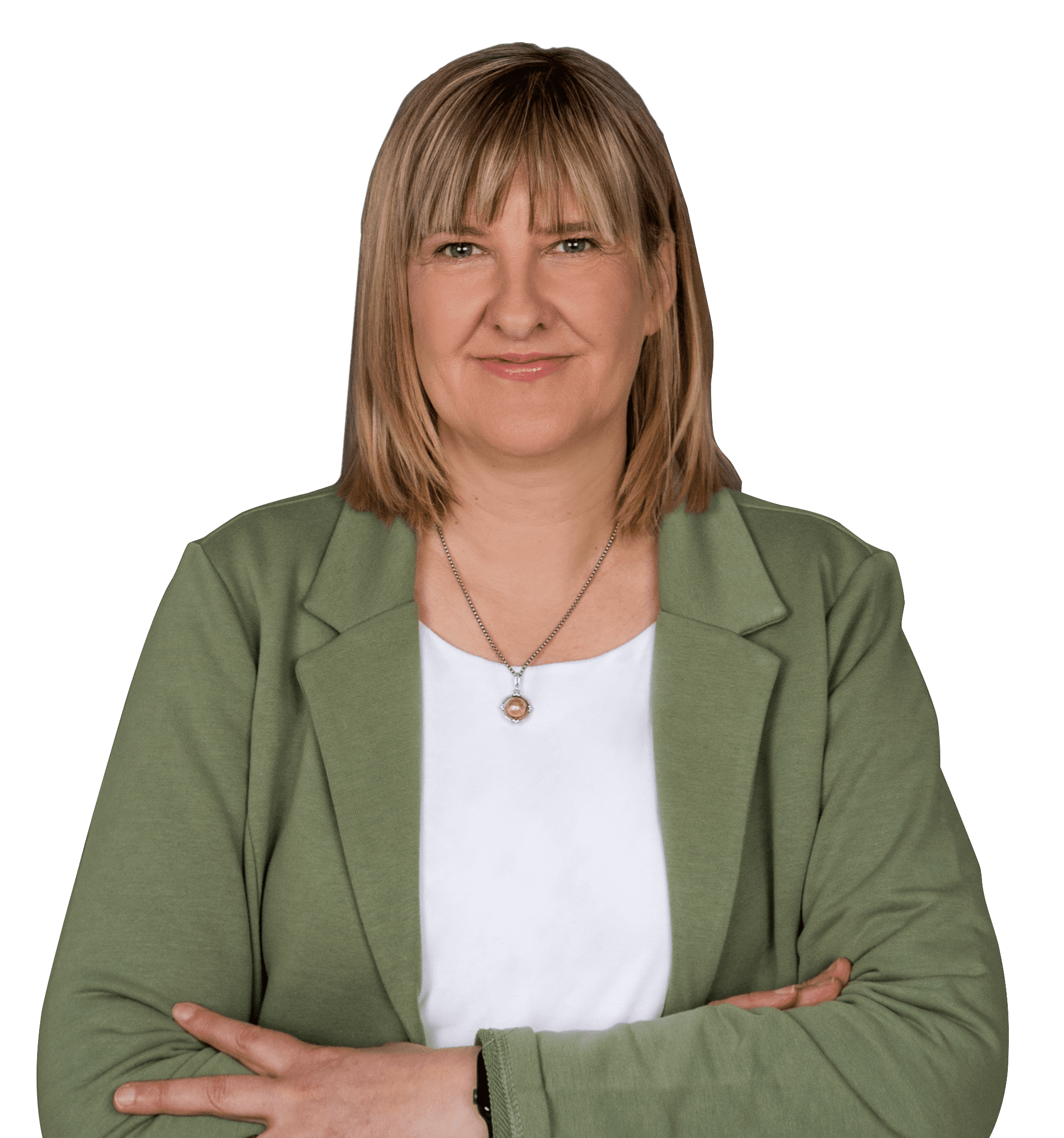 Freigestelltes Portrait von Anke Lenger
